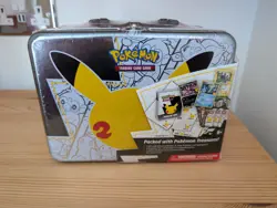 1x Pokemon Celebrations 25th Anniversary Collectors Chest Tin Sealed 2021 New - Image 1