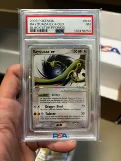 2006 Pokemon Black Star Promos Rayquaza ex PSA 7 🔥 - Image 1