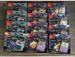 Pokemon TCG SV4.5 12x Paldean Fates Tech-Sticker Collection *SEALED CASE* - Image 1