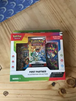 Brand New Pokemon TCG First Partner Illustration Collection Series 1 - Image 1