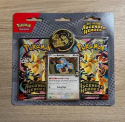 Pokemon TCG: Mega Evolution Ascended Heroes - 2 Pack Blister - Larry’s Komala - Image 1