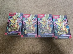 Lot Of 4 - Pokemon Ascended Heroes Booster Bundles - New / Sealed - Image 1