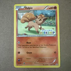 Lightly Played Vulpix - 20/160 - Build-a-Bear Promo Pokemon Miscellaneous Promos - Image 1