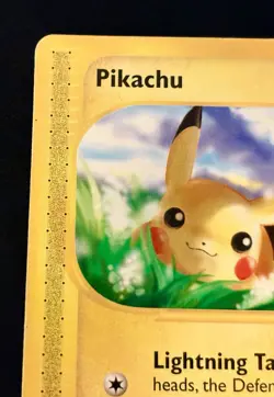 Pokemon TCG Pikachu 124/165 Regular E-Reader Expedition Base Set - Image 3