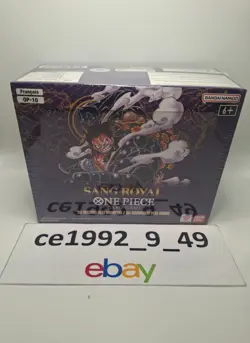 🇫🇷 💎One Piece - Display scellee 24 boosters OP10 "Sang Royal" - Image 1