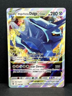Pokemon TCG Origin Forme Dialga VSTAR 114/189 Astral Radiance Ultra Rare - NM - Image 1