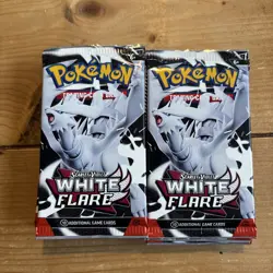 Pokemon White Flare - Boosters 12 Open Packs - Hits Removed - Image 1
