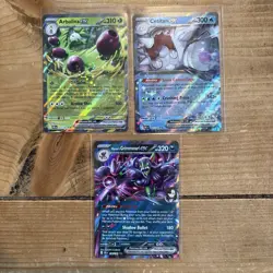Pokemon Destined Rivals EX Bundle x3 - 136/182 065/182 Arboliva 023/182 - NM - Image 1