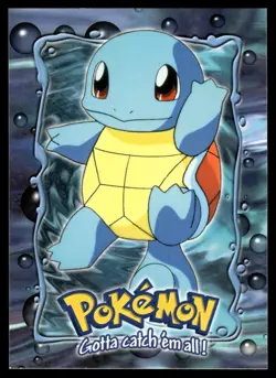 Squirtle Wartortle Blastoise E7 E8 E9 of 12 Topps Movie Non-Holo Pokemon Cards - Image 2