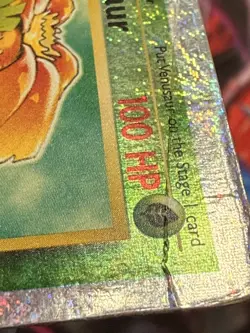 2002 Pokemon Legendary Collection Venusaur Reverse Holo Foil 18/110 - Damaged - Image 3