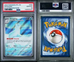 2025 Pokemon PFL Dewgong Illustration Rare PSA 10 GEM MINT #097 Full Art - Image 3