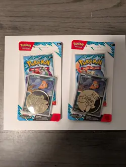 Pokemon TCG Journey Together Scraggy Promo Pack Blister Factory Sealed X 2 - Image 1