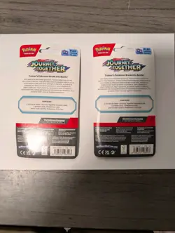 Pokemon TCG Journey Together Scraggy Promo Pack Blister Factory Sealed X 2 - Image 2