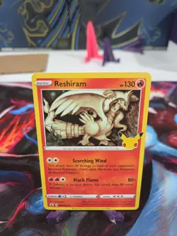 Pokemon TCG Reshiram 002/025 Celebrations Holo Near Mint#10 - Image 1