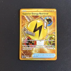 Superior Energy Retrieval 277/193 Gold Paldea Evolved Pokemon English Near Mint - Image 1