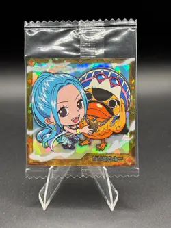 Nefertari Vivi and Karoo SW4-09 SR One Piece Wafer Sticker Japanese - Image 1