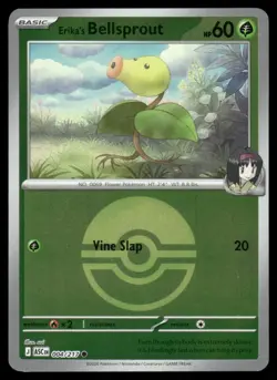 Pokemon Cards Erika's Bellsprout Poke Ball 004/217 Ascended Heroes Holo NM - Image 1