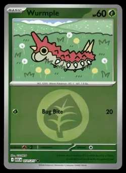 Pokemon Cards Wurmple Energy Symbol Pattern 011/217 Ascended Heroes NM - Image 1