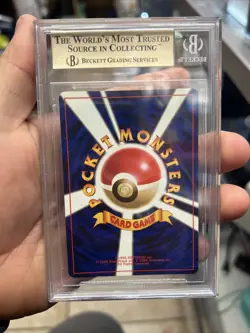 Beedrill No. 015 Pokemon Japanese Gym Challenge Holo Card Rare BGS 9.5 Gem Mint - Image 2