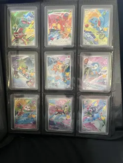 Pokemon First Partners Complete Set Series 1 9 Cards Kanto Sinnoh Alola - Image 1