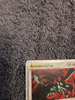 Pokemon Aerodactyl EX Holo Rare Ancient Card 100 HP 94/100 EX Sandstorm English - Image 5