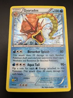 Gyarados XY109 Pokemon XY Black Star Promo Cosmos Holo 2016 - Image 3