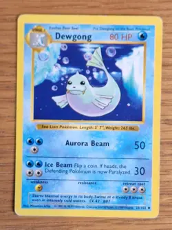 Pokemon Card Base Set (Shadowless) Bundle. Dewgong 025/102 Charmander 46/102 - Image 3