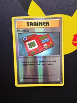 Pokedex 82/108 Uncommon Reverse Holo XY Evolutions Trainer Card Near Mint/Mint - Image 1