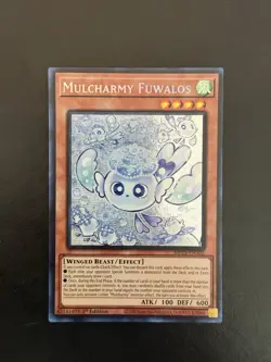 Yu-Gi-Oh! TCG Mulcharmy Fuwalos Prismatic Secret Rare Card MP25-EN102 - Image 1
