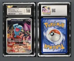 Team Rocket's Wobbuffet 203 Sv: Scarlet & Violet Promo Cards Holo Cgc 10 - Image 1
