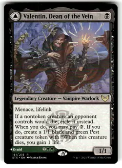 Valentin, Dean of the Vein - Strixhaven: School of Mages - Magic MTG NM - Image 1