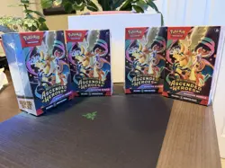 Lot Of 4 - Pokemon Ascended Heroes Booster Bundle 6 Pack - Image 1
