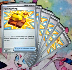 6x Fighting Gong 116/132 Playset - Mega Evolution - Pokemon TCG - NM - Image 1