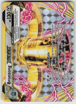 Bronzong BREAK 62/124 BREAK Rare Fates Collide Pokemon Holo Near Mint - Image 1