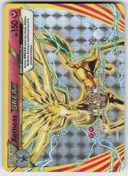 Xerneas BREAK 82/114 BREAK Rare Steam Siege Pokemon Holo Near Mint - Image 1