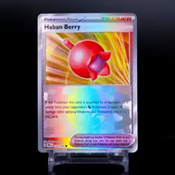 Haban Berry 111/131 - Pokemon TCG Prismatic Evolutions - NM PokeBall HOLO - Image 1