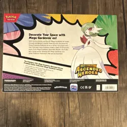 Pokemon TCG Mega Evolution Ascended Heroes Poster Collection Box Mega Gardevoir - Image 2