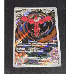 Pokemon Yveltal 205/182 SV04 Paradox Rift Illustration Rare Full Art Holo - Image 1