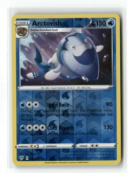 Arctovish 054/189 Rare Darkness Ablaze Pokemon Reverse Holo Near Mint - Image 1