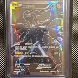 Pokemon Zekrom Full Art Ultra Rare Holo Black & White 114/114 - Image 1