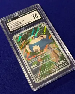 CGC 10 Snorlax #51 151 ETB Promo 2023 Pokemon GEM MINT - Image 2
