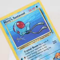 Pokemon TCG - Misty's Tentacool 57/132 Gym Heroes Uncommon WOTC - HP - Image 1