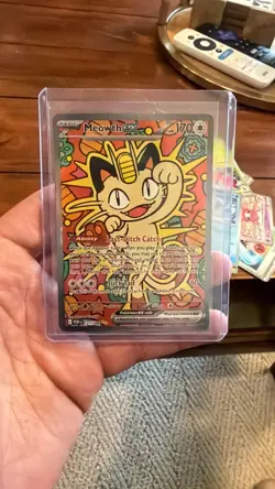 Pokemon Meowth EX SIR - Basic - 170 HP - 121/088 - Perfect Order - Image 1