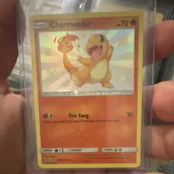 Pokemon Charmander Shiny Holo Rare SV6/SV94 Hidden Fates: Shiny Vault Holo 70 HP - Image 1