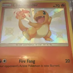 Pokemon Charmander Shiny Holo Rare SV6/SV94 Hidden Fates: Shiny Vault Holo 70 HP - Image 3