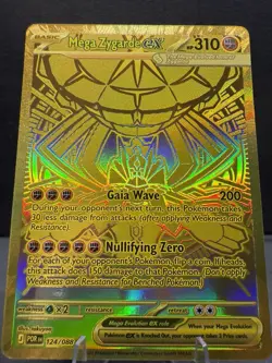Mega Zygarde ex 124/088 Me03: Perfect Order Holo Mega Hyper Rare Pokemon NM 🔥 - Image 4