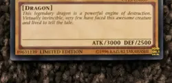 YuGiOh Blue-Eyes White Dragon LIMITED EDITION NM Near Mint Ultra Rare CT13-EN008 - Image 4