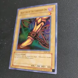 Yugioh Right Leg of the Forbidden One - LOB-120 - Ultra Rare - Unlimited Edition - Image 3