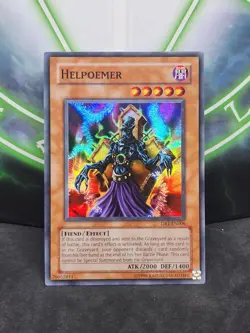 Yugioh Helpoemer DR1-EN006 Super Rare NM - Image 1