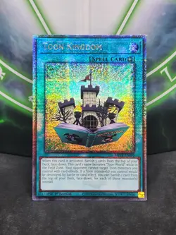 Yugioh Toon Kingdom MP24-EN006 Quarter Century Secret Rare 1st Edition NM - Image 1